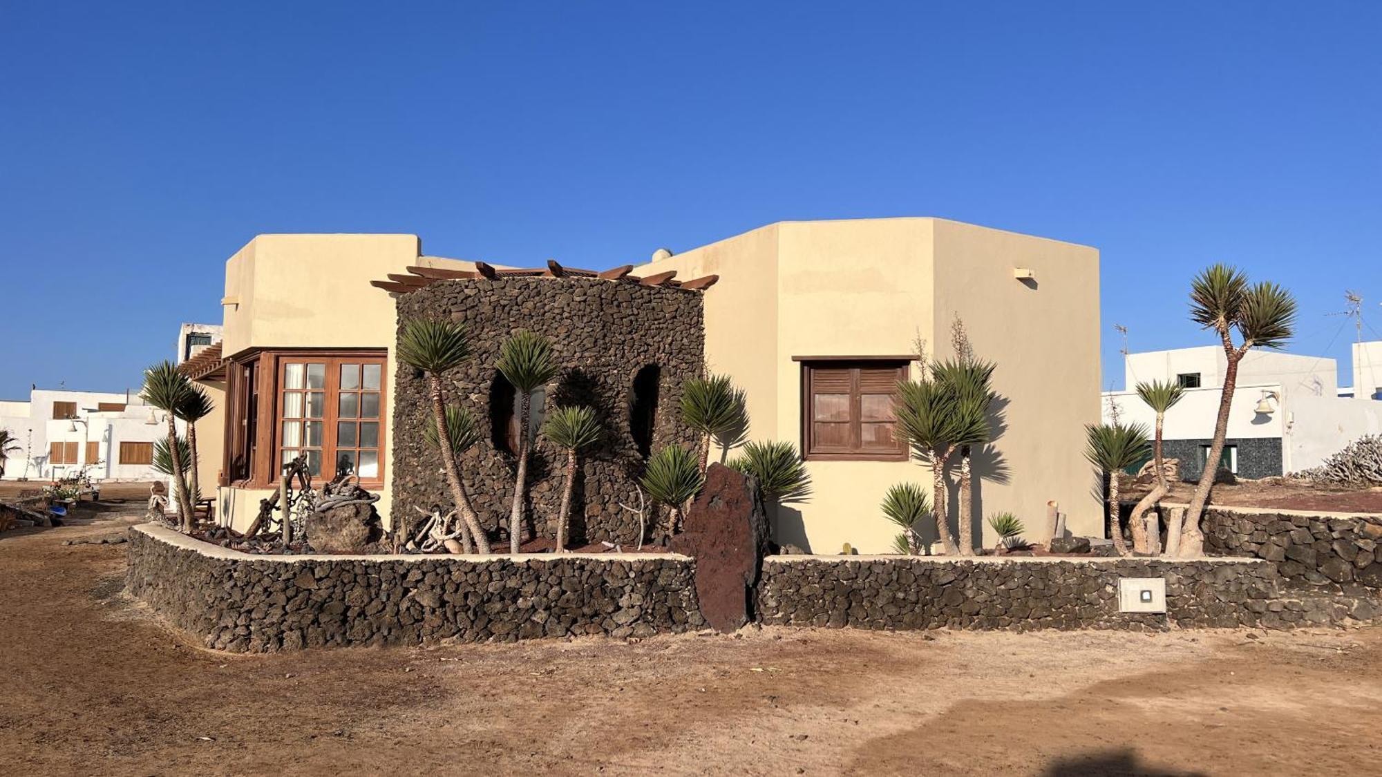 Вилла Flor De Cactus, La Graciosa Калета-де-Себо Экстерьер фото